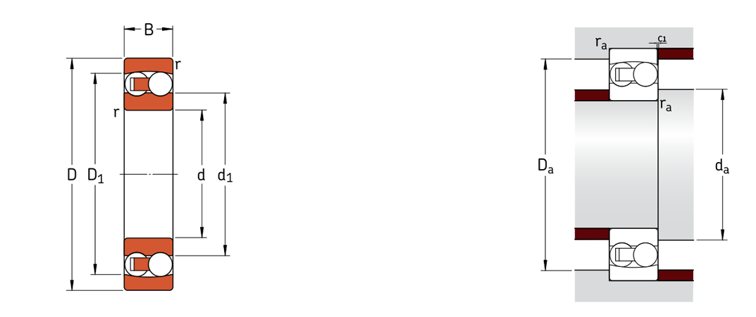 SS1316调心球轴承